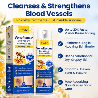 Timilk® VenoRescue Bee Venom Bruise & Skin Recovery Spray.