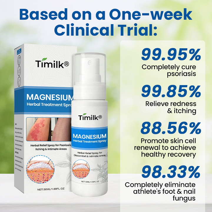Timilk® Magnesium Herbal Treatment Spray.