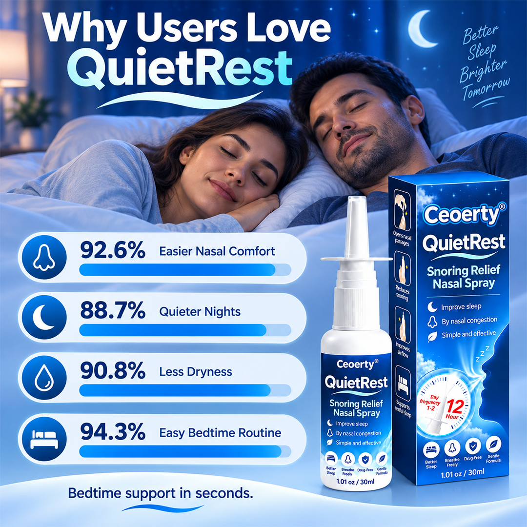 Ceoerty® QuietRest Snoring Relief Nasal Spray