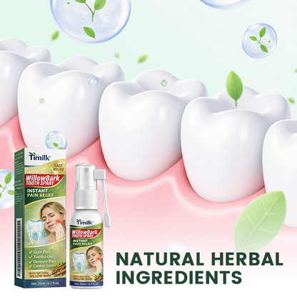 Timilk® WillowBark Tooth Spray.