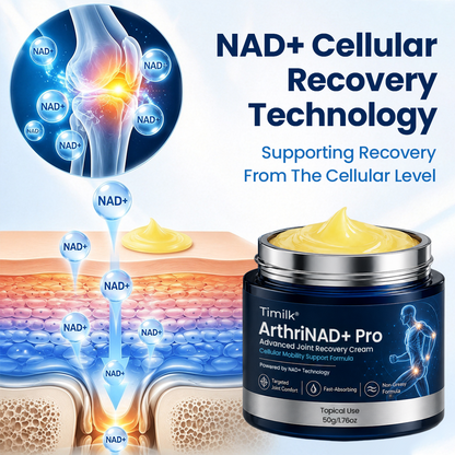 Timilk® ArthriNAD+ Pro Advanced Joint Recovery Cream.