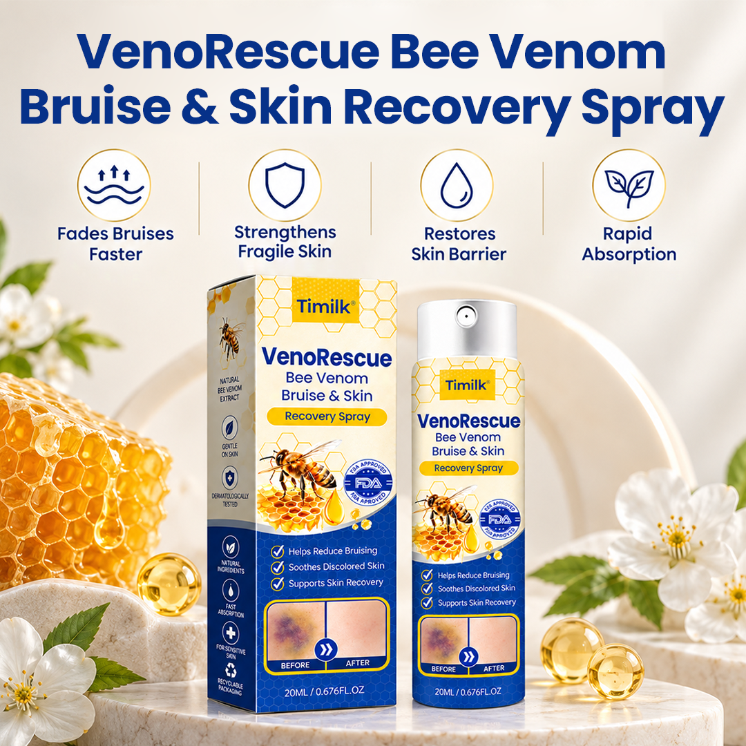 Timilk® VenoRescue Bee Venom Bruise & Skin Recovery Spray.