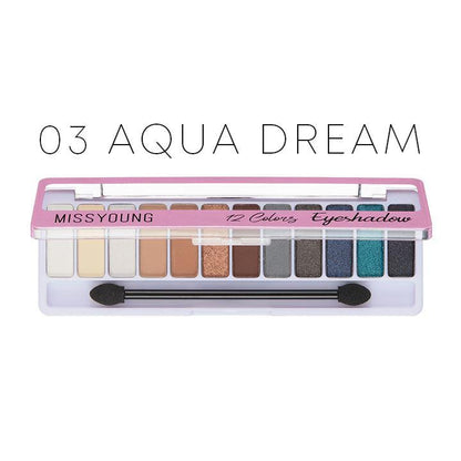 12-Color Eyeshadow Palette
