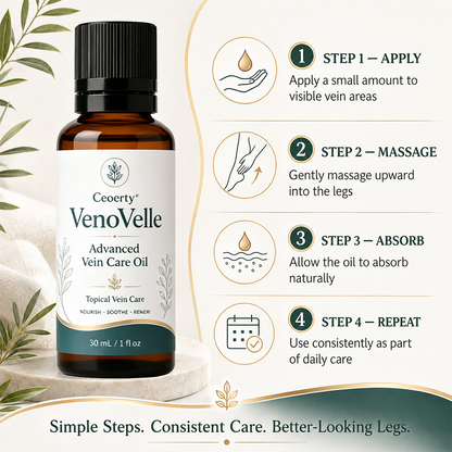 Ceoerty®VenoVelle Advanced Vein Care Oil
