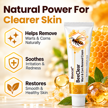 Biancat® BeeClear Wart & Corn Renewal Cream.