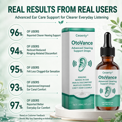Ceoerty® OtoVance Advanced Hearing Support Drops.