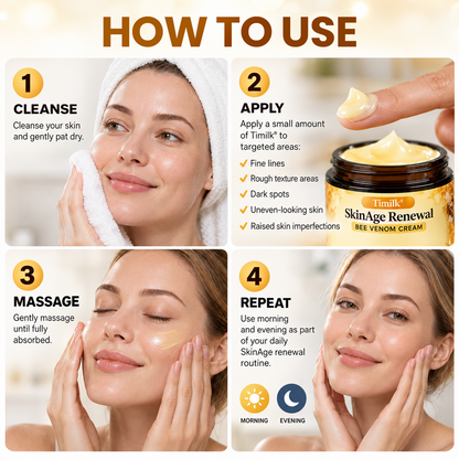 Timilk® SkinAge Renewal Bee Venom Cream
