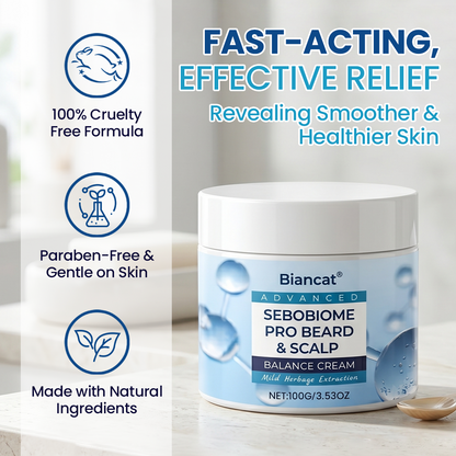 Biancat® SeboBiome Pro Beard & Scalp Cream.