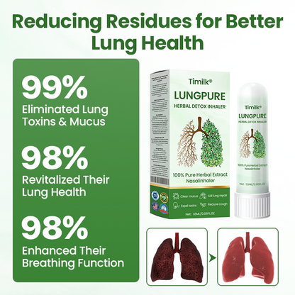 Timilk® LungPure Herbal Detox Inhaler.