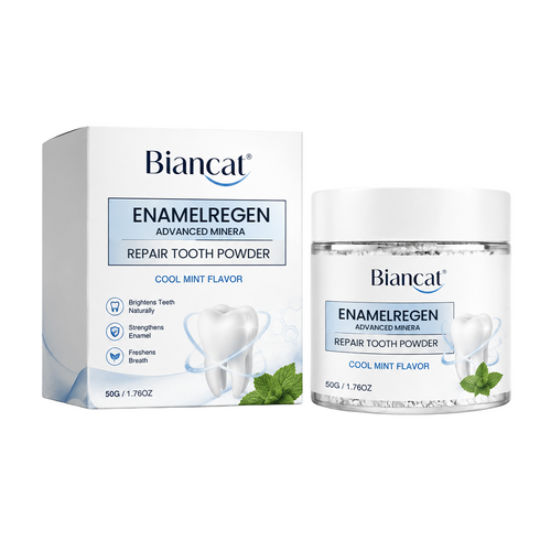 Biancat® EnamelRegen Advanced Mineral Repair Tooth Powder.