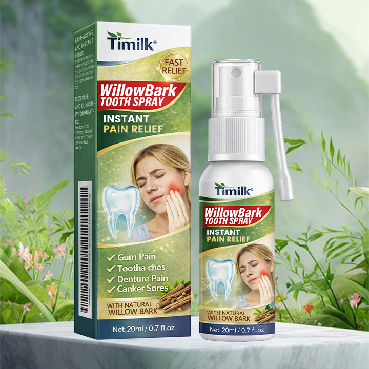 Timilk® WillowBark Tooth Spray.