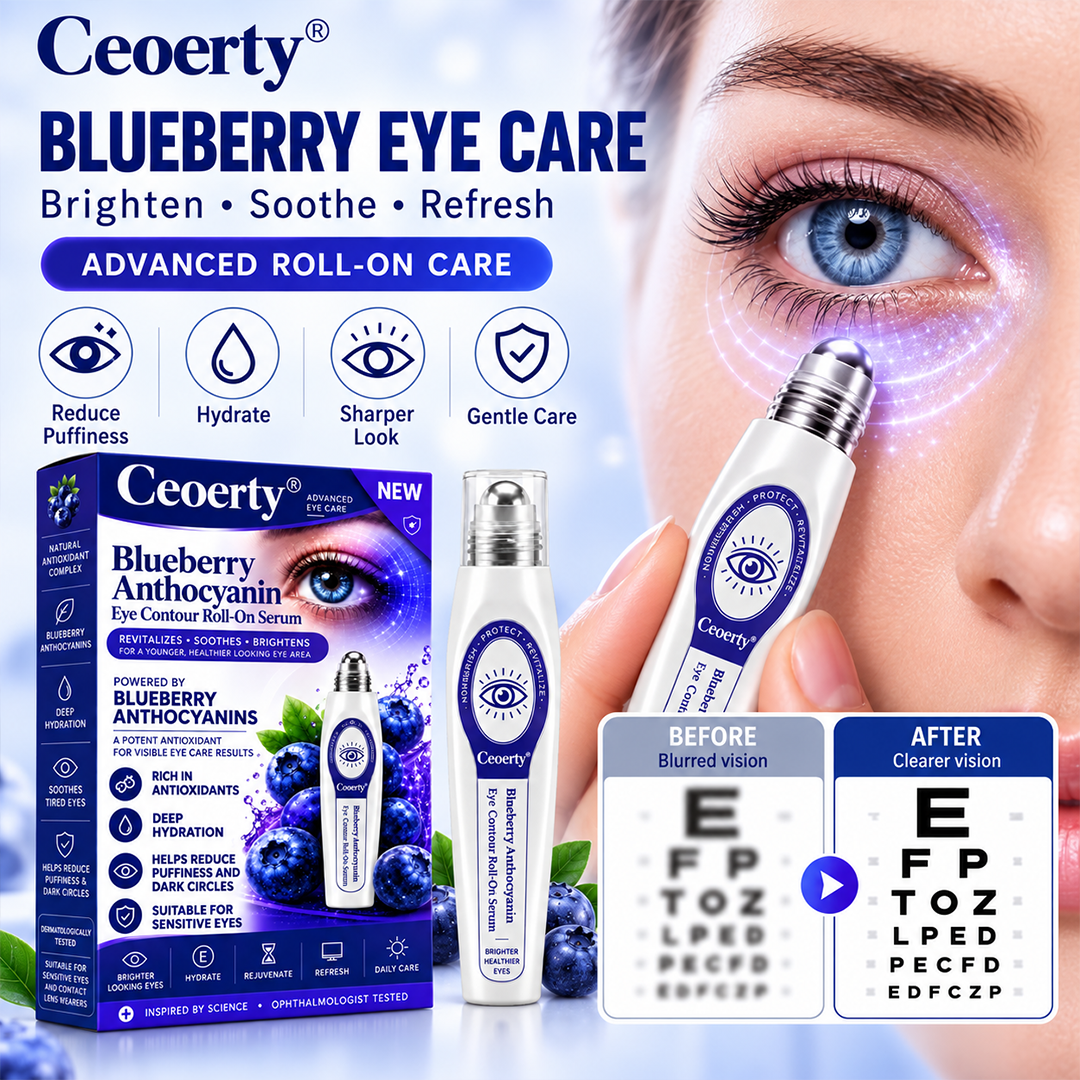 Ceoerty® Blueberry Anthocyanin Eye Contour Roll-On Serum🫐✨