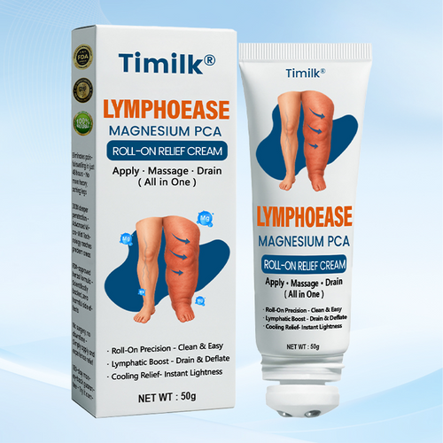 Timilk® LymphoEase Magnesium PCA Roll-On Relief Cream.