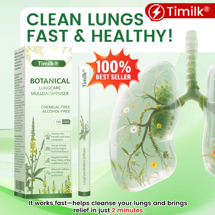 Timilk® Botanical LungCare Mullein Diffuser!