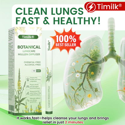 Timilk® Botanical LungCare Mullein Diffuser!