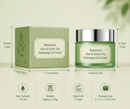 Botanical Aloe & Green Tea Hydrating Gel Cream