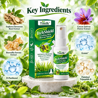 Timilk® ItchShield Cooling Skin Rescue Spray
