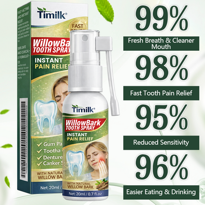 Timilk® WillowBark Tooth Spray.