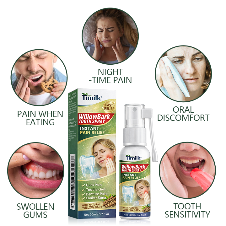 Timilk® WillowBark Tooth Spray.