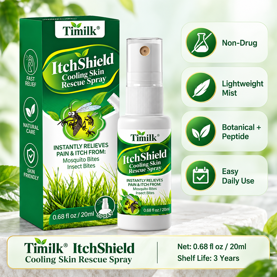 Timilk® ItchShield Cooling Skin Rescue Spray