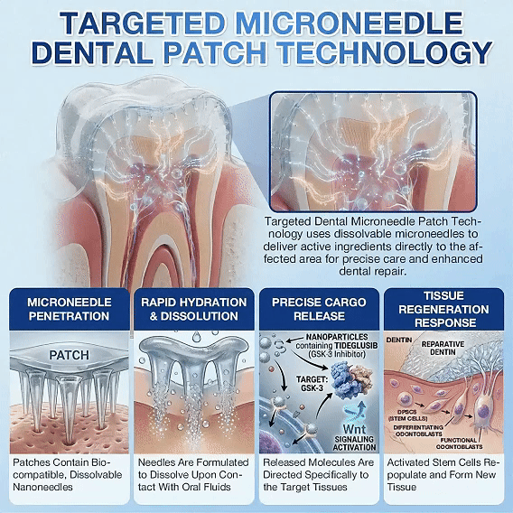 Ceoerty® Tooth & Gum Repair Fast-Dissolving Microneedle Patch✨ (𝟓-𝐢𝐧-𝟏 💎 𝐑𝐞𝐛𝐮𝐢𝐥𝐝 𝐄𝐧𝐚𝐦𝐞𝐥 & 𝐃𝐞𝐧𝐭𝐢𝐧 • 𝐒𝐭𝐫𝐞𝐧𝐠𝐭𝐡𝐞𝐧 𝐆𝐮𝐦𝐬 • 𝐄𝐫𝐚𝐝𝐢𝐜𝐚𝐭𝐞 𝐓𝐚𝐫𝐭𝐚𝐫 & 𝐎𝐝𝐨𝐫 • 𝐖𝐡𝐢𝐭𝐞𝐧𝐢𝐧𝐠 • 𝐒𝐭𝐨𝐩 𝐓𝐨𝐨𝐭𝐡 𝐒𝐞𝐧𝐬𝐢𝐭𝐢𝐯𝐢𝐭𝐲)