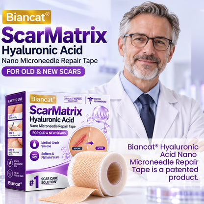 Biancat® ScarMatrix Hyaluronic Acid Nano Microneedle Repair Tape