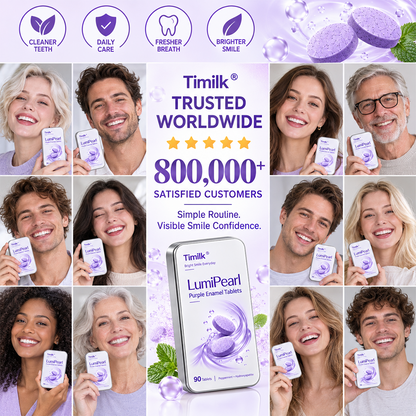 Timilk® LumiPearl Purple Enamel Tablets