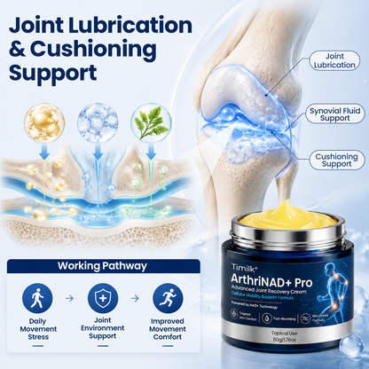 Timilk® ArthriNAD+ Pro Advanced Joint Recovery Cream.