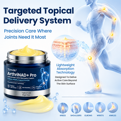 Timilk® ArthriNAD+ Pro Advanced Joint Recovery Cream.