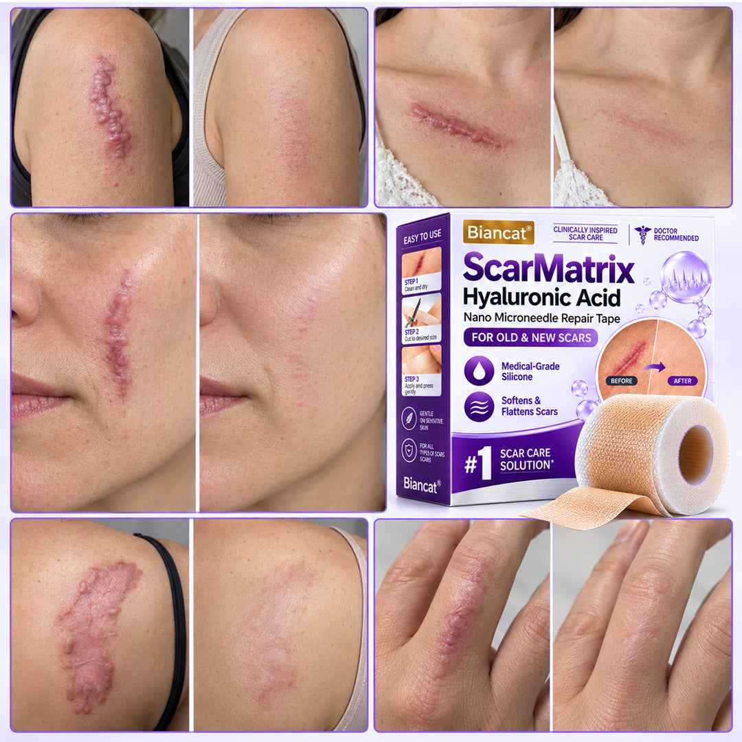 Biancat® ScarMatrix Hyaluronic Acid Nano Microneedle Repair Tape