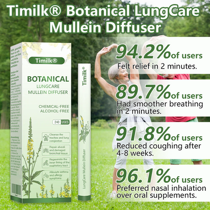 Timilk® Botanical LungCare Mullein Diffuser!