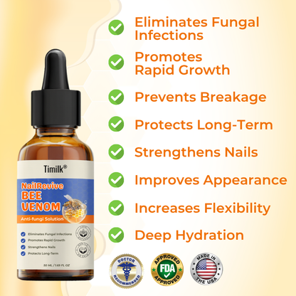 Timilk® NailRevive Bee Venom Anti-fungi Solution.