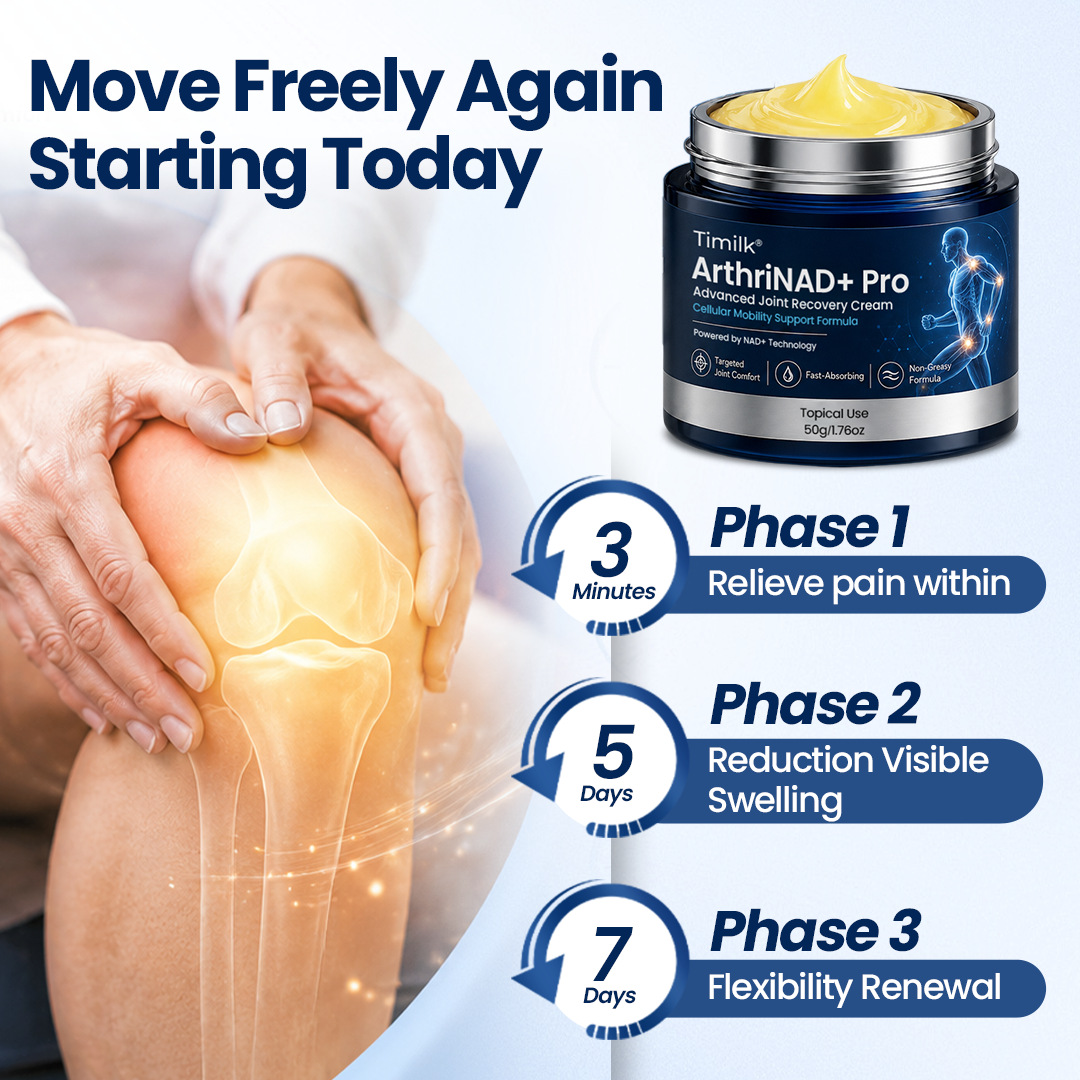 Timilk® ArthriNAD+ Pro Advanced Joint Recovery Cream.