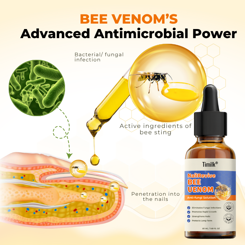Timilk® NailRevive Bee Venom Anti-fungi Solution.