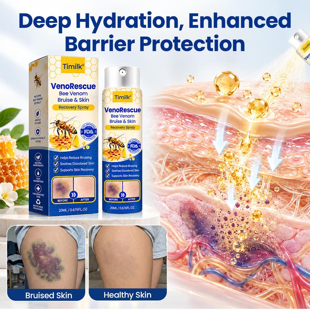 Timilk® VenoRescue Bee Venom Bruise & Skin Recovery Spray.