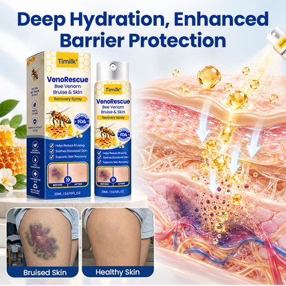 Timilk® VenoRescue Bee Venom Bruise & Skin Recovery Spray.