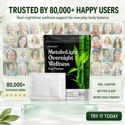 Ceoerty® MetaboLight Overnight Wellness Foot Patches
