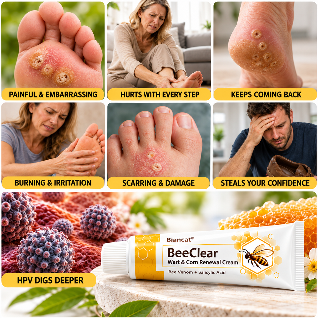 Biancat® BeeClear Wart & Corn Renewal Cream.