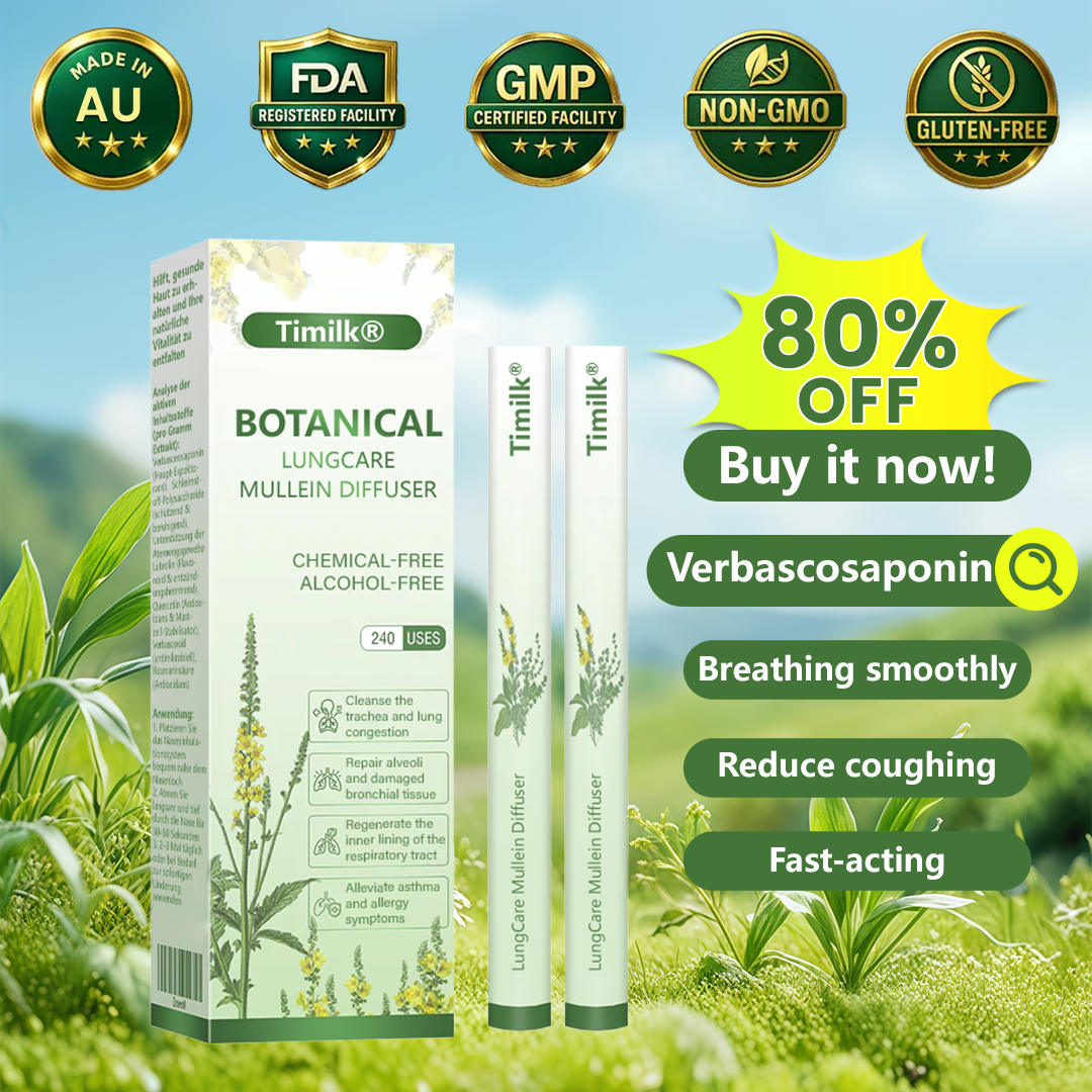Timilk® Botanical LungCare Mullein Diffuser!