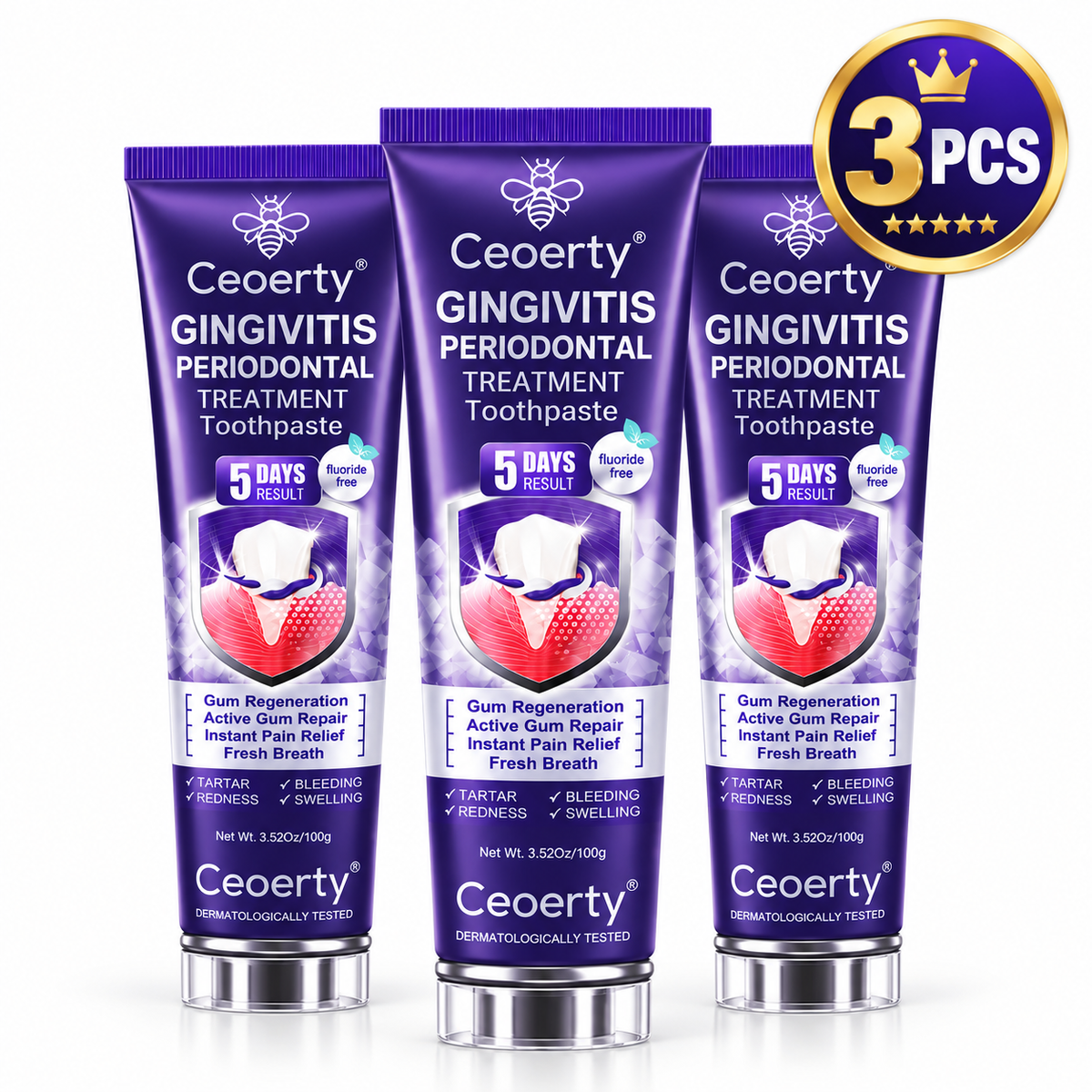 Ceoerty® Gingivitis Periodontal Treatment Toothpaste.