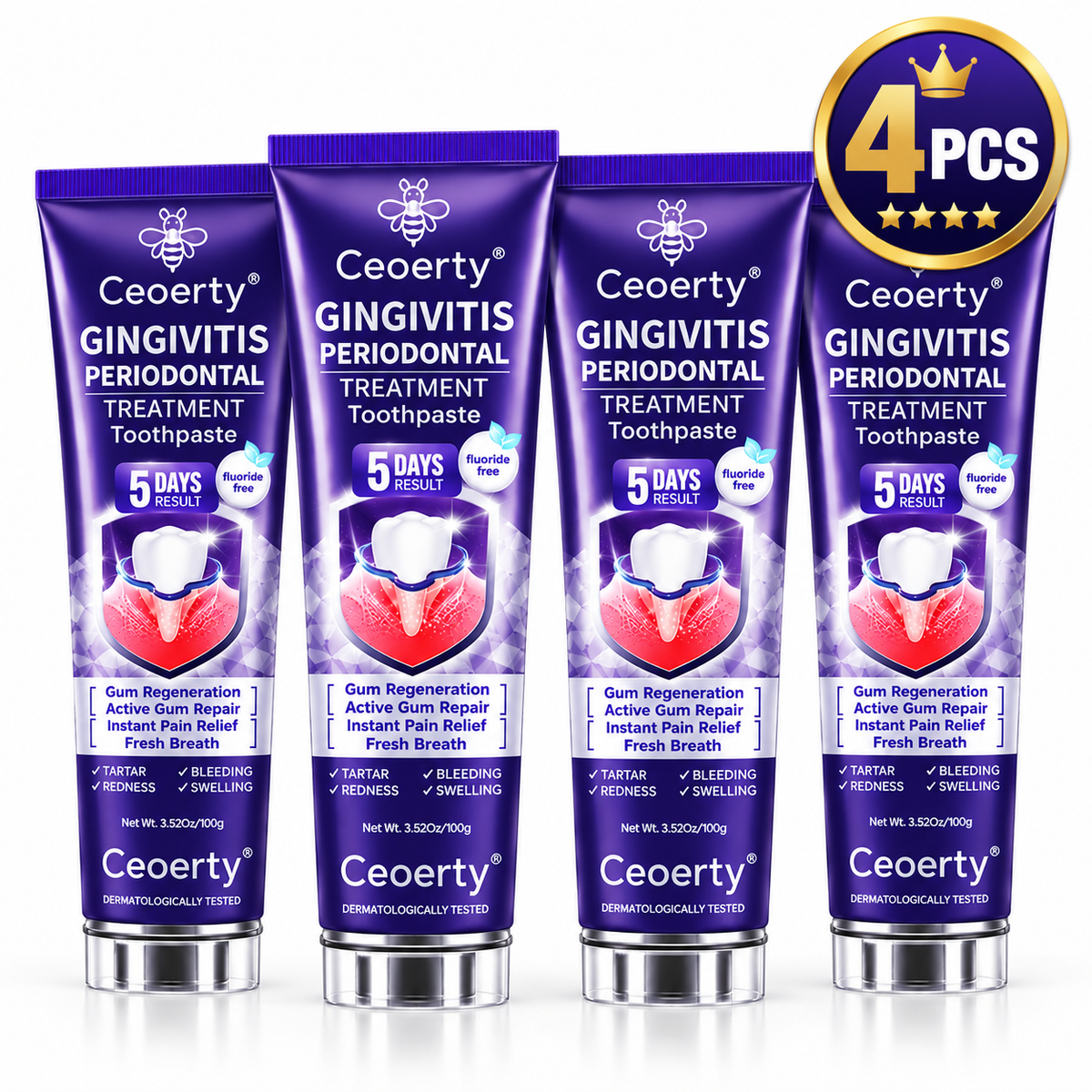 Ceoerty® Gingivitis Periodontal Treatment Toothpaste.