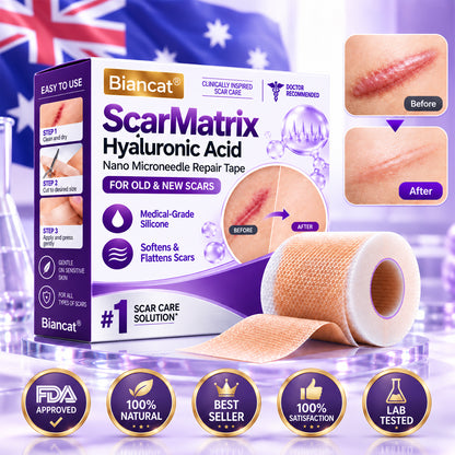 Biancat® ScarMatrix Hyaluronic Acid Nano Microneedle Repair Tape