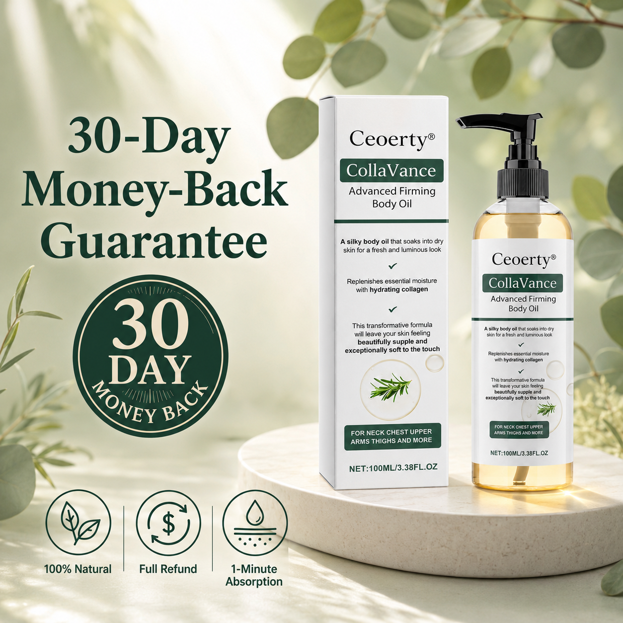 Ceoerty® CollaVance Advanced Firming Body Oil