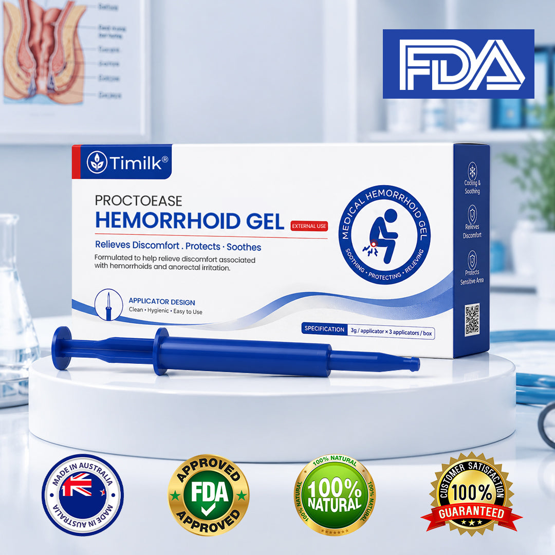 Timilk® ProctoEase Hemorrhoid Gel.