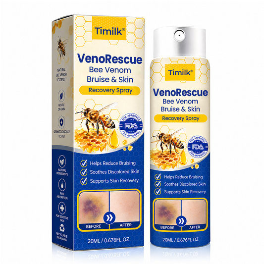 Timilk® VenoRescue Bee Venom Bruise & Skin Recovery Spray.