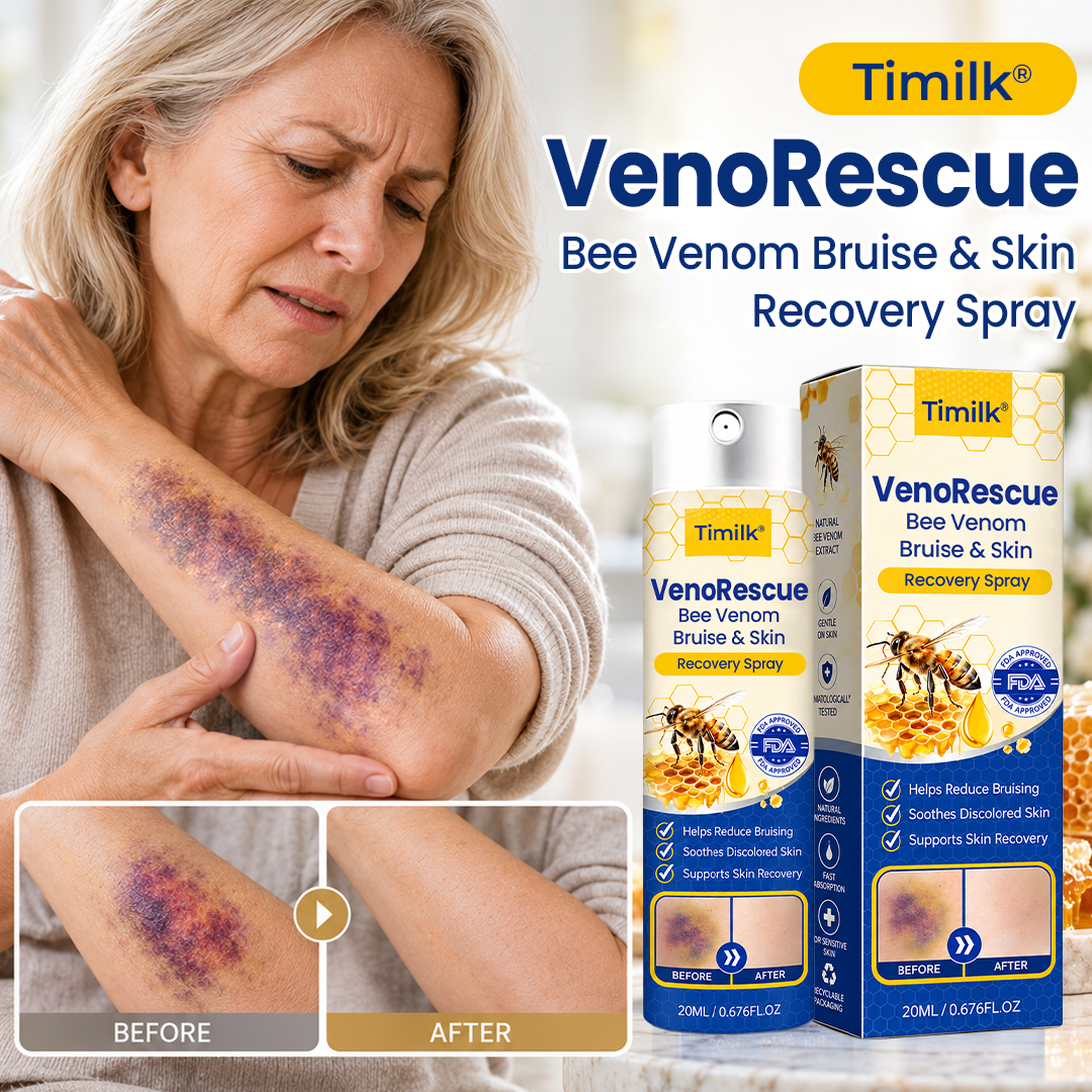 Timilk® VenoRescue Bee Venom Bruise & Skin Recovery Spray.
